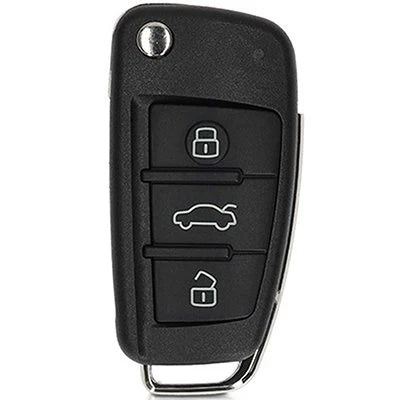 Audi 3 Buttons Flip Key