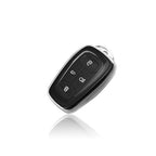 Clear TPU Key Cover Compatible for Tata Nexon, Altroz, Harrier, Tigor Bs6, Safari Gold, Punch, Tigor Ev, Safari 2021 4 Button Smart Key