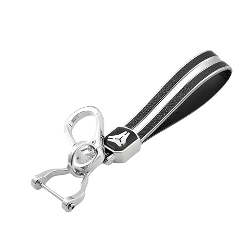 Leather TPU Key Cover and Keychain Compatible for Mahindra Thar, Bolero, Scorpio, XUV700, XUV400, XUV300, TUV300, Marazzo 3 Button flip Key