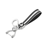 Leather TPU Key Cover and Keychain Compatible for Mahindra Thar, Bolero, Scorpio, XUV700, XUV400, XUV300, TUV300, Marazzo 3 Button flip Key