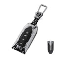 Luxury Transformer Series Soft Silicone & Metal Key Cover Compatible with Mahindra XUV 7XO | BE 6 | XEV 9E | XEV 9S | BE 6 Formula E Edition | BE 6 FE 6Button Smart Key.