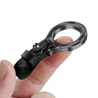 Leather TPU Key Cover and keychain Compatible for Tata Nexon Harrier Safari Altroz Punch Tigor 4 button Smart Key