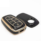 TPU Car Key Cover for Tata Nexon | Nexon EV | Harrier | Safari | Altroz | Tigor | EV | Punch | Tiago | Tiago EV Electric 4 Button Smart Key Cover
