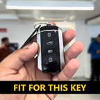 T TPU Key Cover for Tata Curvv TPU Key Cover – Premium Durable Key Protector Case for Tata Curvv Car Key Fob – Scratch-Resistant, Anti-Slip, 4 Button Smart
