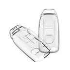 TPU Key Cover Compatible for Tata Nexon, Harrier, Altroz, Punch, Zest, Bolt, Tigor, Zica, Tiago, Safari Storme, Hexa 3 Button Flip Key