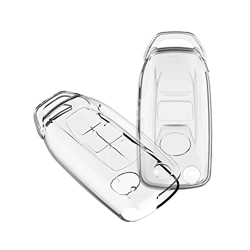 TPU Key Cover Compatible for Tata Nexon, Harrier, Altroz, Punch, Zest, Bolt, Tigor, Zica, Tiago, Safari Storme, Hexa 3 Button Flip Key
