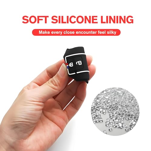 Metal Alloy Key Cover Compatible for Kia Seltos | Sonet | Carens 4 Button Smart Key