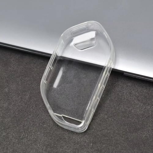 Soft Clear TPU Keycover for Kia Syros, ev6,ev9, 4 Button Smart Key.