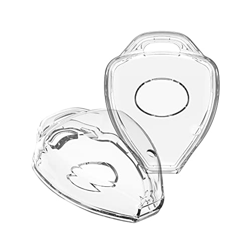 Clear TPU 2 Button Remote Key Cover Case for Compatible Toyota Innova/Fortuner/Corolla with 2Button Remote Key