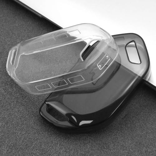 Soft Clear TPU Keycover for Kia Syros, ev6,ev9, 4 Button Smart Key.
