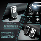 Leather TPU Key Cover Compatible for Honda Elevate | City | Amaze | WRV | CRV | Jazz | 3 Button Smart Key