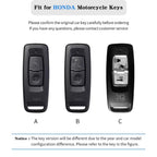 TPU Material Protective keyCover and Keychain Compatible with Honda Activa | Dio H-SmartMotorbike Accessories Smart Key
