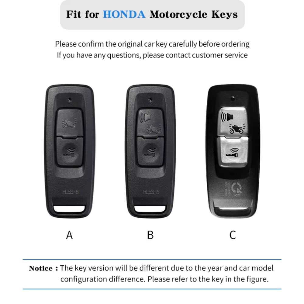 TPU Material Protective keyCover Compatible with Honda Activa | Dio H-SmartMotorbike Accessories Smart Key