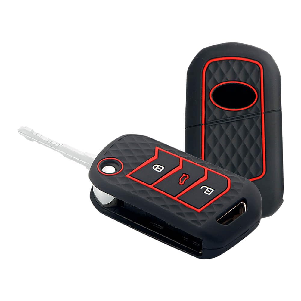 Silicone Key Cover & Keychain Compatible for Marazzo/Scorpio S3/ S5/ S7/ S9/ S11/Tuv 300 Plus/Bolero 2020 BS6/Thar XUV700