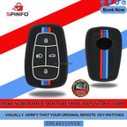 Silicone Key Cover & Keychain Compatible for Tata