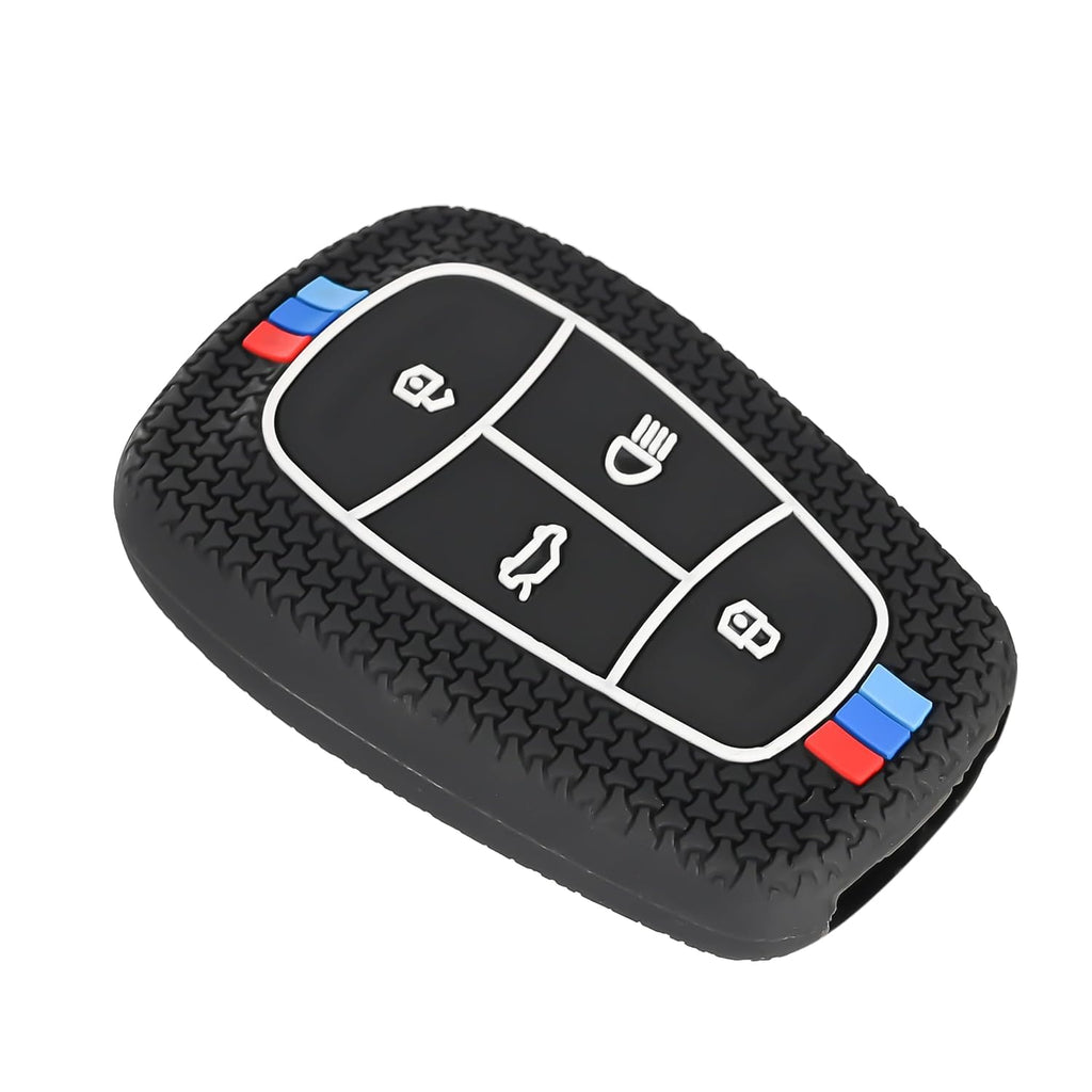 Silicone Key Cover & Keychain Compatible for Tata