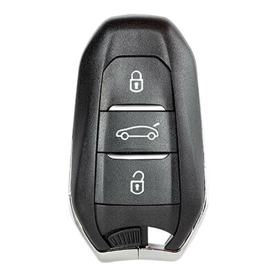 Citroen 3 Buttons Smart Key